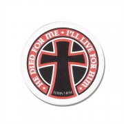 2pk -Auto Coaster He Died For Me (Pack of 2) 2pk -Auto Coaster He Died For Me (Pack of 2)