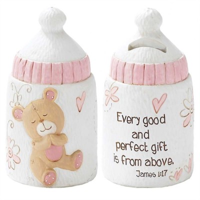 Bank Resin Every Good And Perfect Gift Comes from Above 2pk - 603799578318 - BANK-161