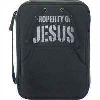 Bible case Large Jersey Black