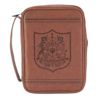 Bible Case Large Vinyl Brown The Way The Truth