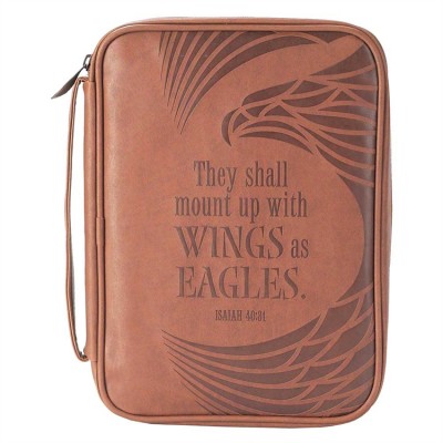 Bible Case Large Vinyl Brown Therm Sen. Wing - 603799581769 - BCV-292