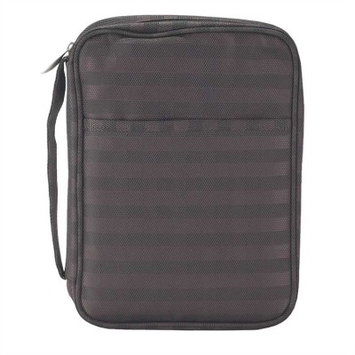 Bible Cover Large Print Brown Checker Pattern - 603799005340 - BCK-500