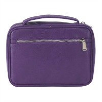 Bible Cover Pebble Grain Plum Extra-Large