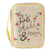 Bible Cover Thinline-Be Still & Know Psalm 46:10