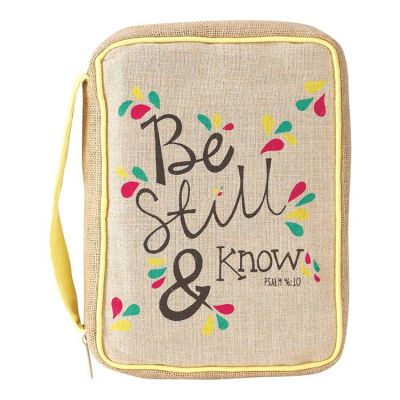 Bible Cover Thinline-Be Still & Know Psalm 46:10 - 603799111959 - BCC-TL101