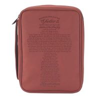 Bible Cover Thinline Vinyl Brown My Salvation Psalm 91