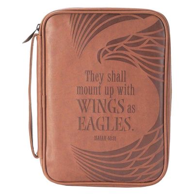 Bible Cover Thinline Vinyl Wings as Eagles - 603799581752 - BCV-TL126