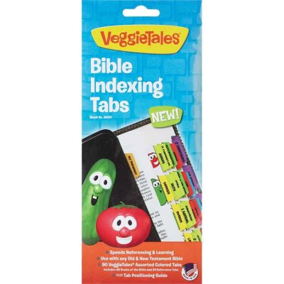 Bible Paper Veggie Tales Pack of 10 tabs -  - BA-28431