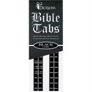Bible Tabs Black Old/New Testaments Pack of 10