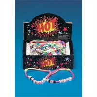 48pk -Black Bracelet I Heart Jesus Pack of 48