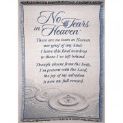 Blanket Cotton 46x68 No Tears In Heaven