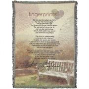 Blanket Cotton 52x68 inch Fingerprints