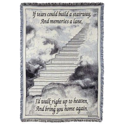 Blanket Cotton If Tears Could Build A Stairway To Heaven - 603799081559 - FAB-935