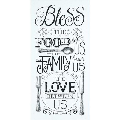 Bless The Food Before Us By Deb Strain Wall Plaque - 603799229494 - PLK918-185