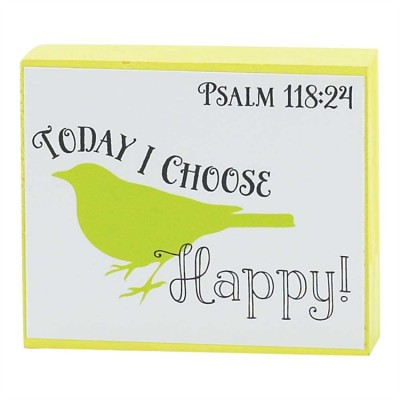Block Pine House Blessing Plaque 2.5x3 Today I Said a Prayer 2pk - 603799584654 - BLK23-6
