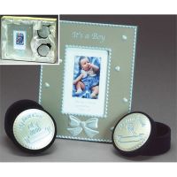 Blue/3 Pc Set 2x3in. Boy Photo/Open Frame (Pack of 2)