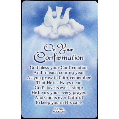Bookmark Confirmation Pack of 12 - 603799195898 - BKM-9122