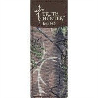 6pk -Bookmark Fabric Truth Hunter John 14:6 Pack of 6