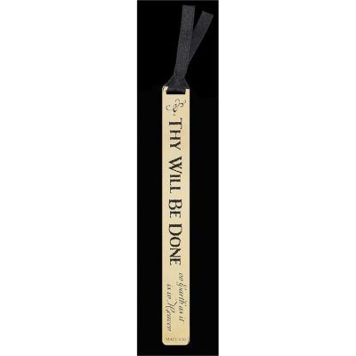 Bookmark Golden Rule Thy Will Be Done Pack of 6 - 603799538268 - BKM-2210