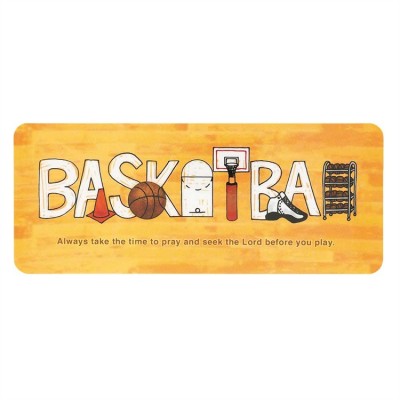 Bookmark Paper Basketball Always Pray Pack of 12 - 603799562393 - BKM-BC7 Bookmark Paper Basketball Always Pray Pack of 12 - 603799562393 - BKM-BC7