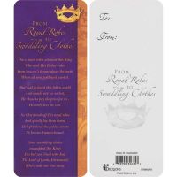 Bookmark Paper Bookcard Royal Robes To Swaddling Clothes 12pk