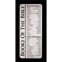 Bookmark Paper Books Of The Bible (Pack of 12)