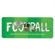 Bookmark Paper Football Always Pray Pack of 12