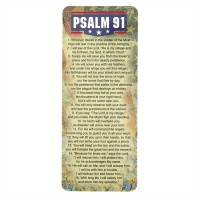 12pk -Bookmark Paper He Is My Refuge Psalm 91 Pack of 12