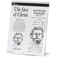 Bookmark Paper/Laminated Face of Christ Pack of 50
