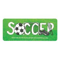 Bookmark Paper Soccer Always Pray Pack of 12