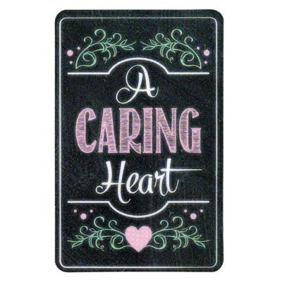 Bookmark Pocket Card A Caring Heart Pack of 12 - 603799573900 - BKM-9912