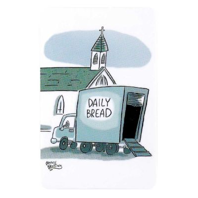 Bookmark Pocket Card Daily Bread Pack of 12 - 603799577847 - BKM-9914