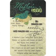 Bookmark Pocket Card Mother's Love Pack of 12