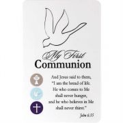 Bookmark Pocket Card My First Communion Pack of 12