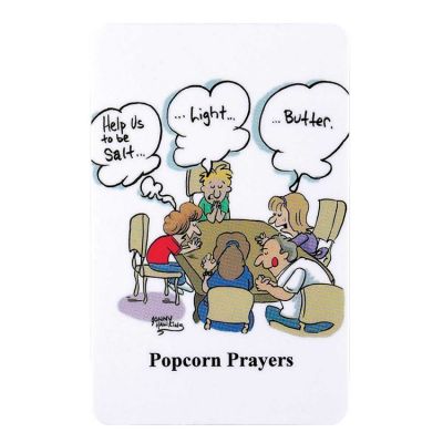 Bookmark Pocket Card Popcorn Prayers Pack of 12 - 603799577892 - BKM-9919