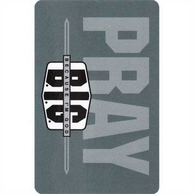 Bookmark Pocket Card Pray Big Because I Am God 12pk - 603799534499 - BKM-9785