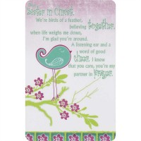 12pk -Bookmark Pocket Card Sisters In Christ Pack of 12 12pk -Bookmark Pocket Card Sisters In Christ Pack of 12