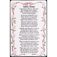 Bookmark Safely Home in Heaven Pocket card (verse) Pack of 12