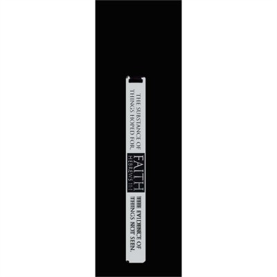 Bookmark Silver Rule Faith is Believing Hebrews 11:1 Pack of 6 - 603799316897 - BKM-2544
