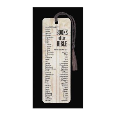 Bookmark Tassel Books of the Bible Pack of 12 - 603799318822 - BKM-1569