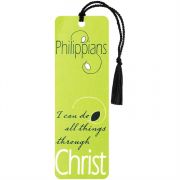 Bookmark Tassel I Can Do All Things Through Christ Pack of 12