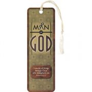 Bookmark Tassel Man of God Proverbs 3:6 Pack of 12