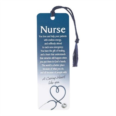 Bookmark Tassel Nurse A Caring (Pack of 12) - 603799109635 - BKMTL-119 Bookmark Tassel Nurse A Caring (Pack of 12) - 603799109635 - BKMTL-119