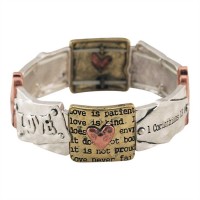 Bracelet-1 Corinthians 13:4 Mtb Stretch
