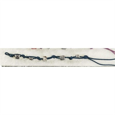 Bracelet Silver Plated Bible Navy Knot Cord - 714611144397 - 30-8058T
