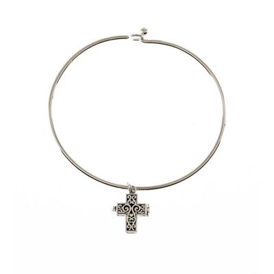 Bracelet-Silver Plated Circle Of Love Prayer Box - 714611177043 - 35-4668