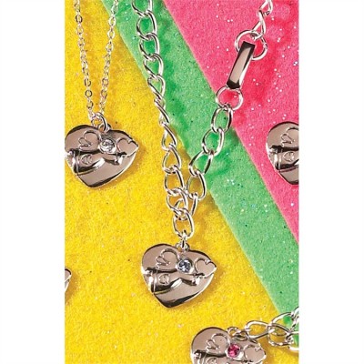 Bracelet Silver Plated Heart/Angel Sapphire God s Girl Pack of 2 - 714611121626 - 30-2526