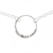 Bracelet Silver Plated inspiRing John 13:35 7.5 Inch +1 Inch