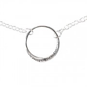 2pk -Bracelet Silver Plated Inspiring Proverbs 3:5 (Pack of 2) 2pk -Bracelet Silver Plated Inspiring Proverbs 3:5 (Pack of 2)