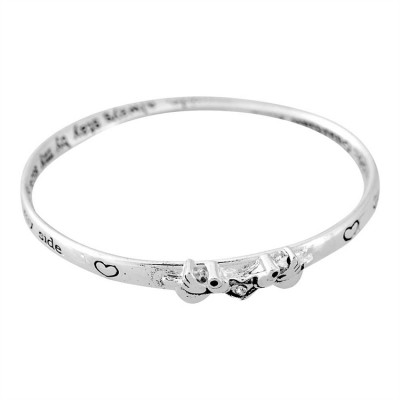 Bracelet-Silver Plated Mobius Guardian Angel - 603799216128 - 35-5512 Bracelet-Silver Plated Mobius Guardian Angel - 603799216128 - 35-5512